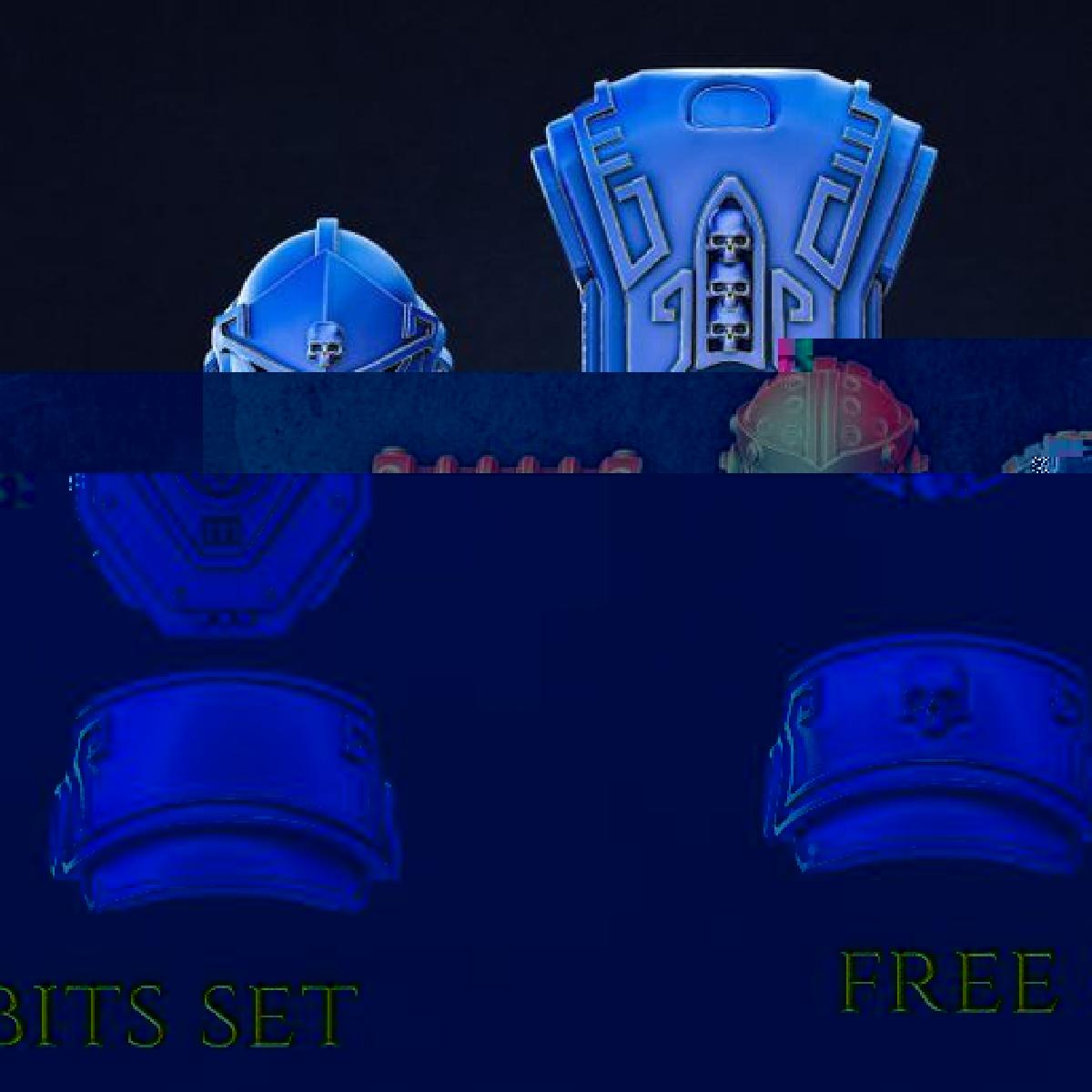 Conjunto de Promo Bits da Legiao Prima Victrix