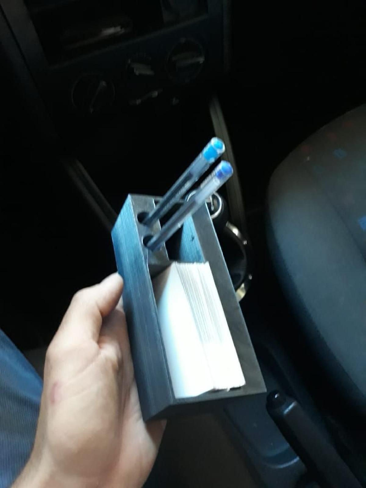 Support for car door/ business card/pens.