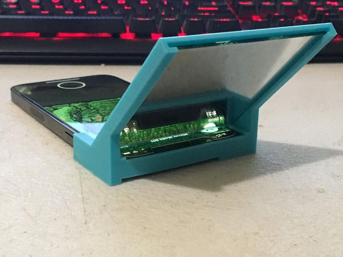 Ethan Faz Adaptadores de Espelho para Scanner 3D