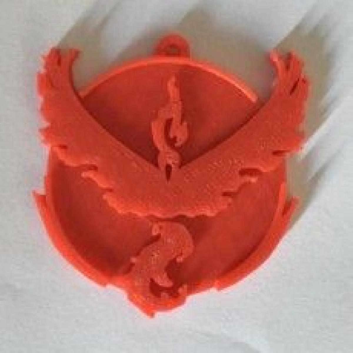Logo do Pingente da Equipe Valor do Pokemon Go