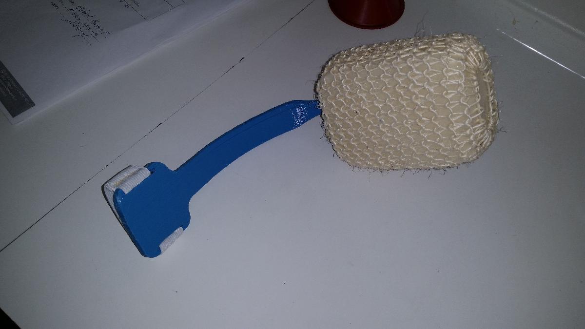 Auxilio de Banho: Adaptador de Esponja