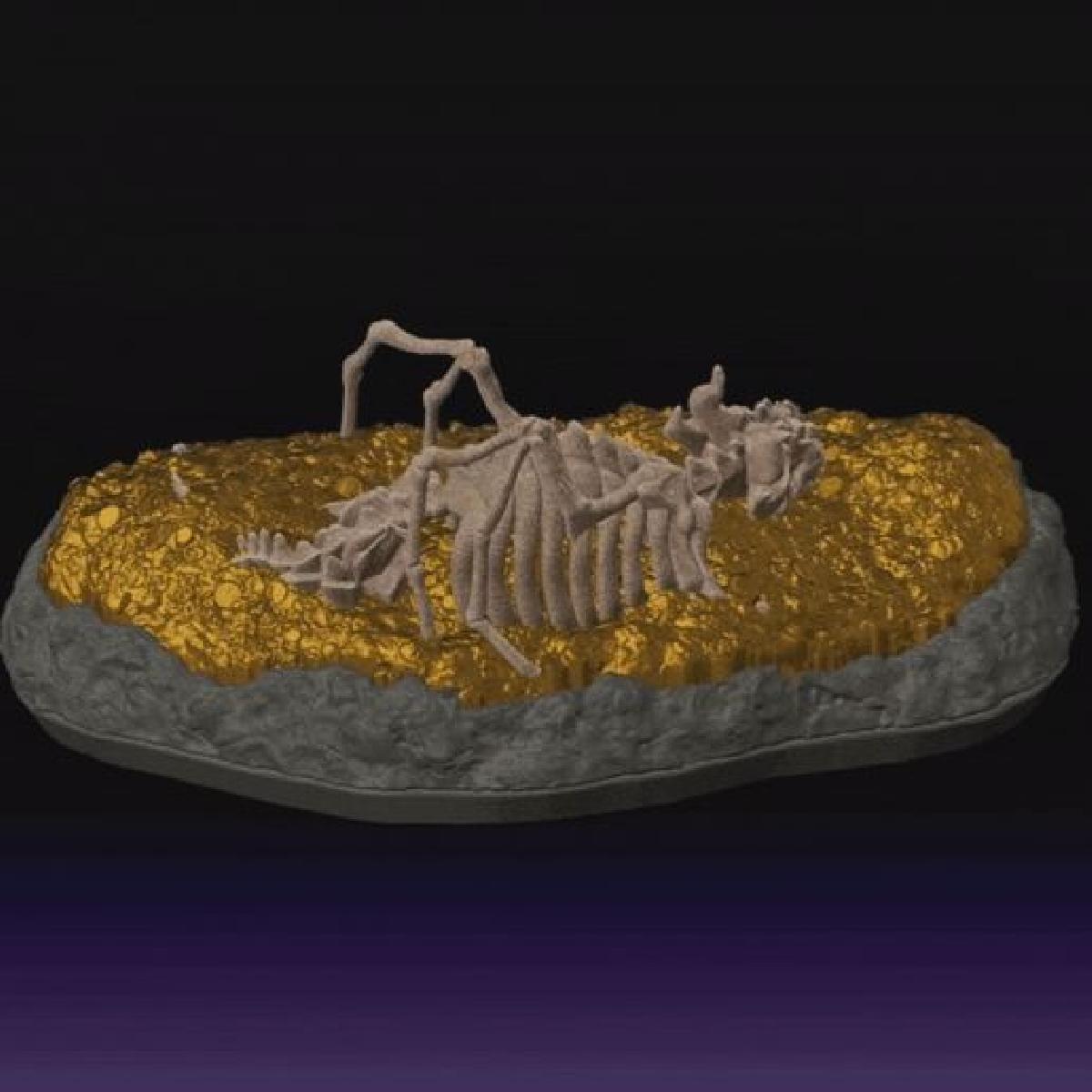 "Maldicao do Tesouro dos Dragoes" Versao para Miniaturas de Mesa 1