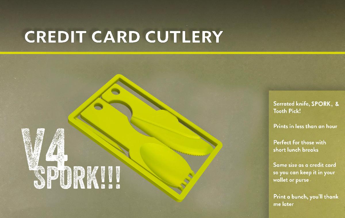 Talheres de cartao de credito