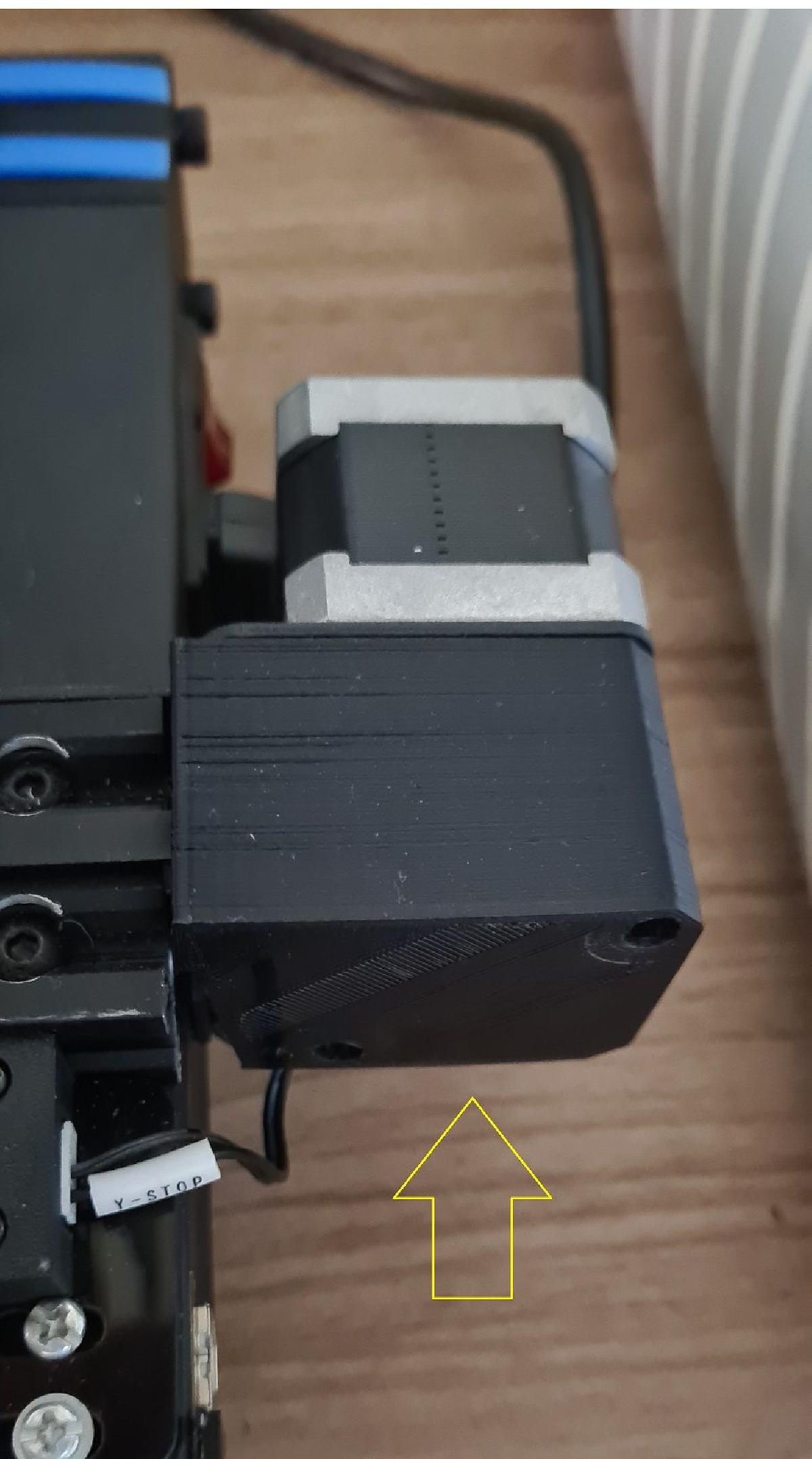 Capa do Motor Hot Bed Tronxy XY 2 Pro