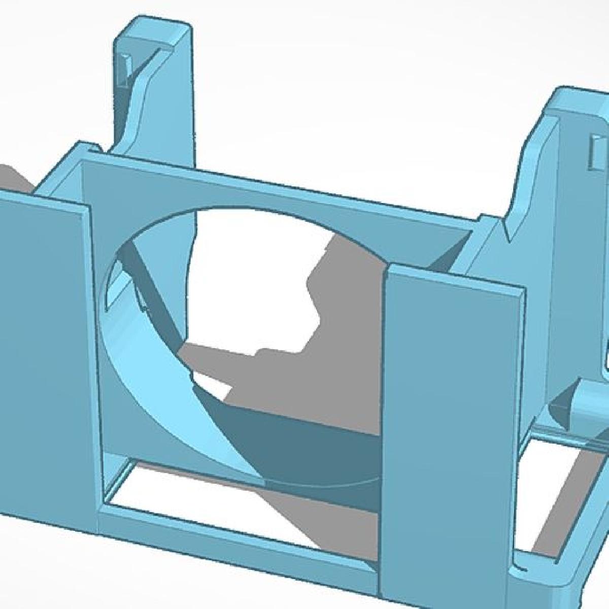 Sistema de resfriamento Minimus Shroud Dual wide Ender 3 V2 NEO