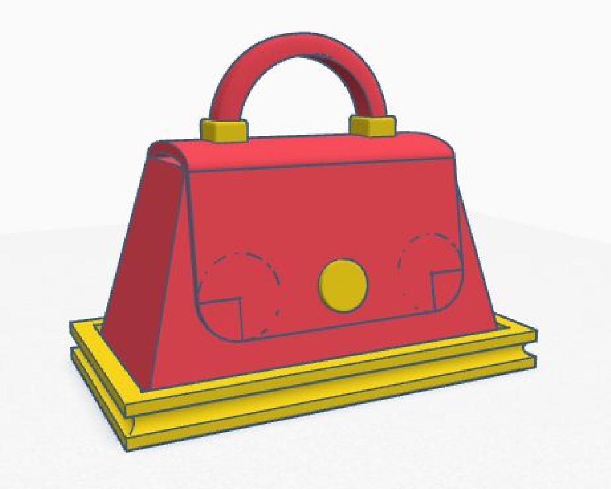 Bandeja de manteiga em forma de bolsa