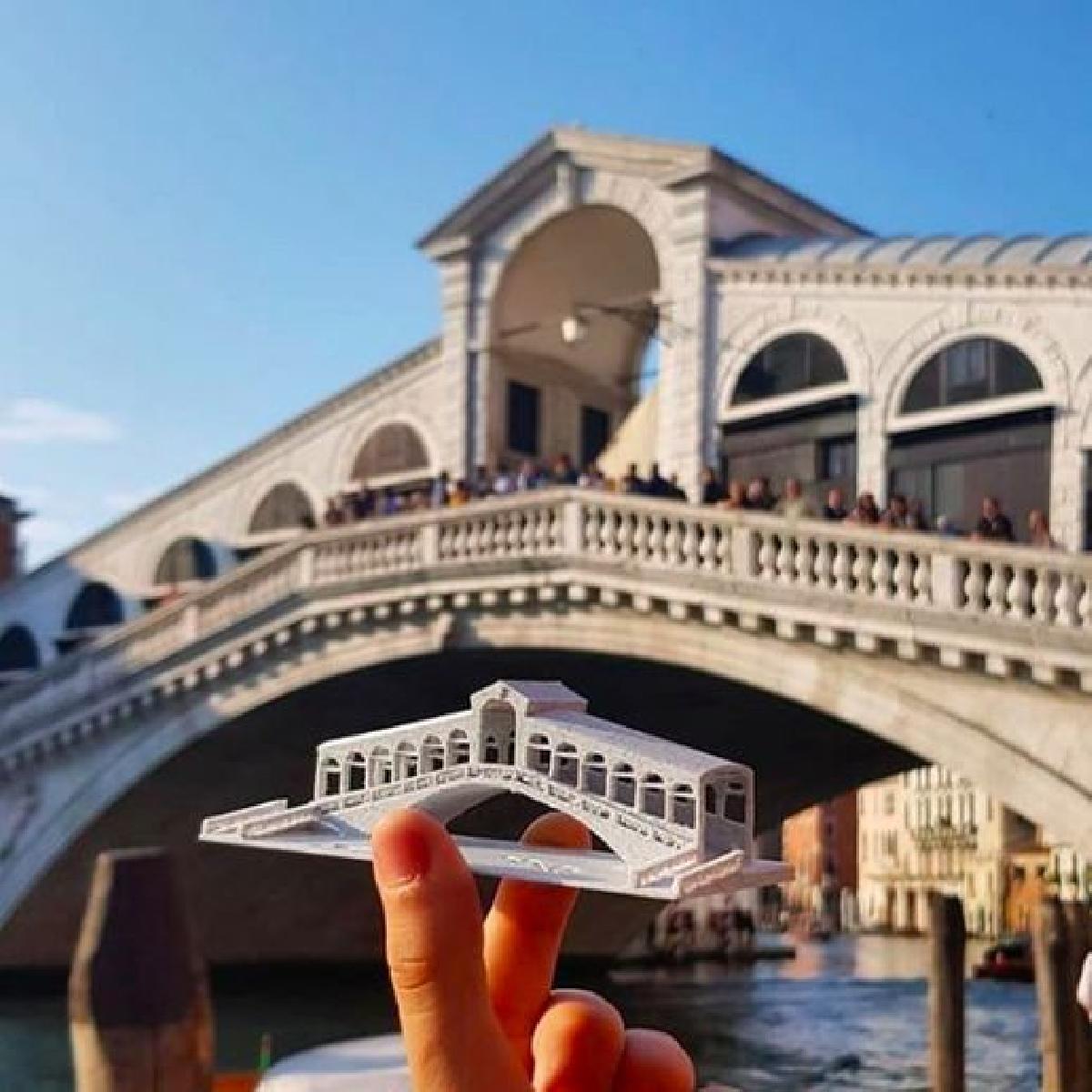 Ponte de Rialto Veneza, Italia