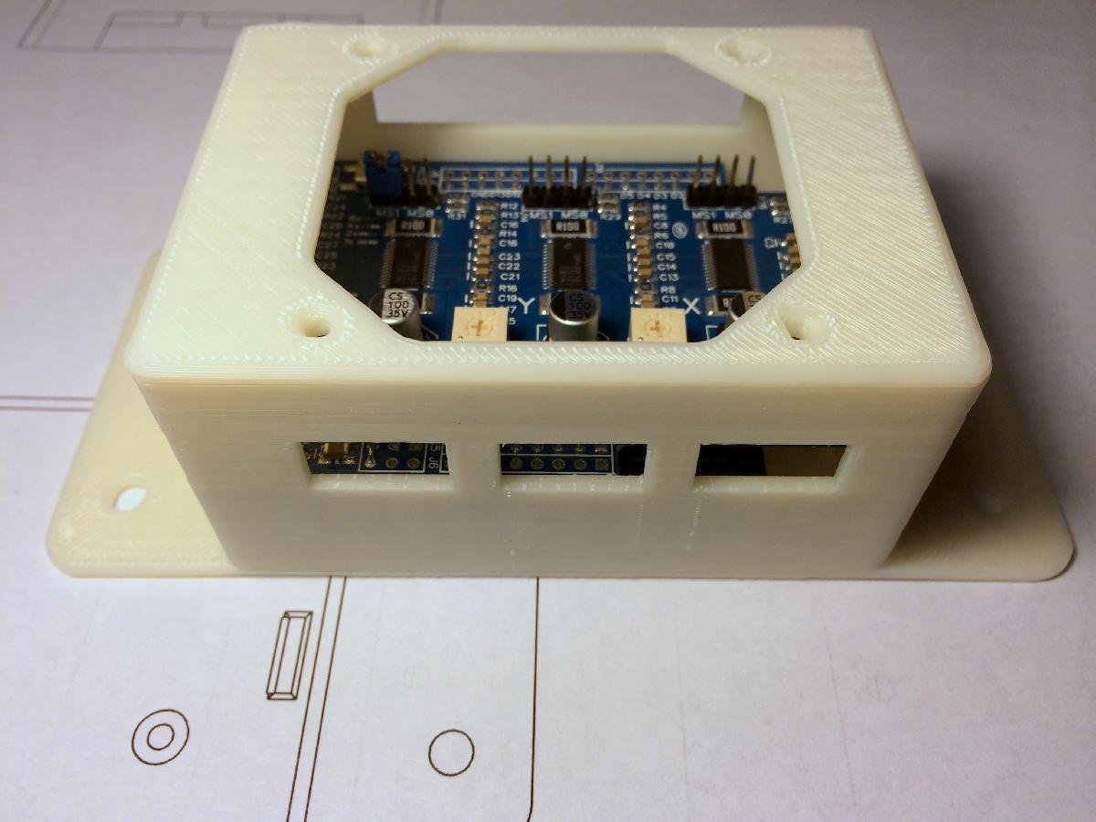 Enclosure do Controlador CNC Grbl Shield