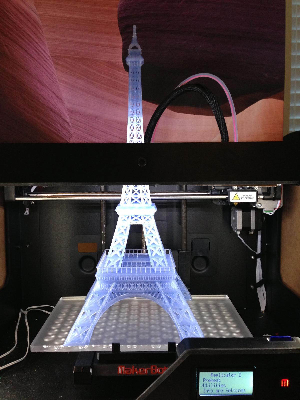 Torre Eiffel 5 Partes