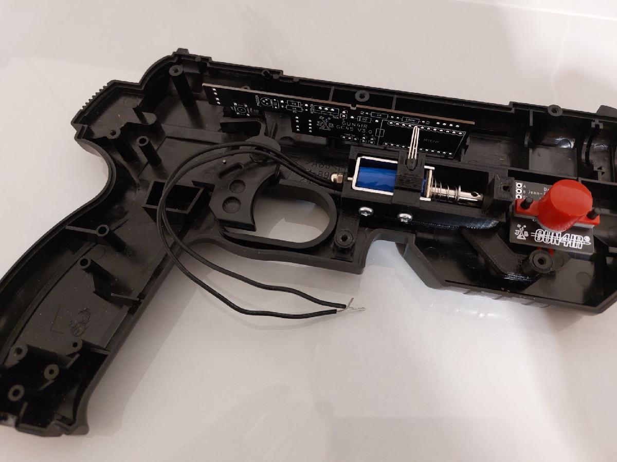 Suporte de solenoide Gun4IR JF 0530B para Guncon 1