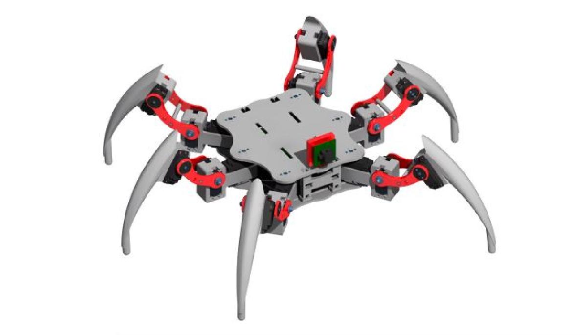 Antdroid, robo hexapod de codigo aberto