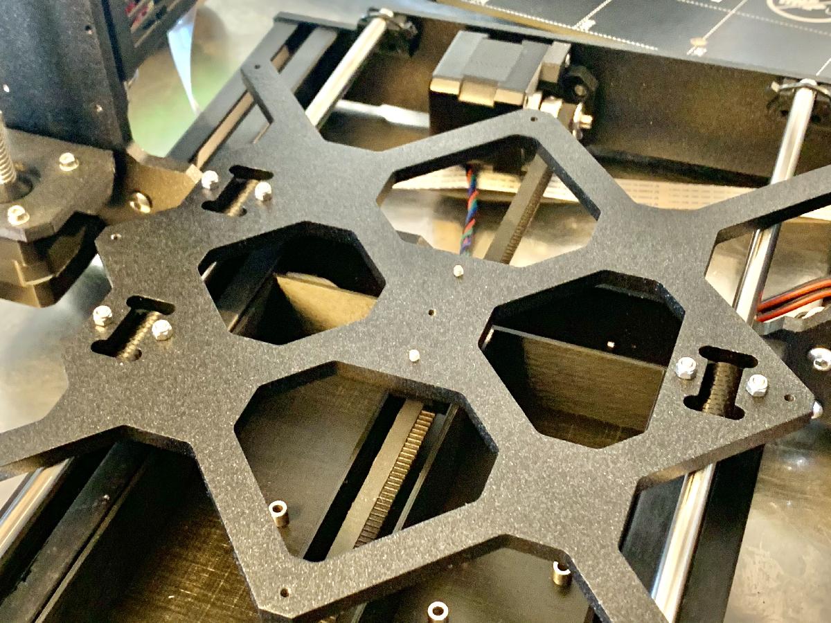 Prusa i3 MK2 e MK3 Faixas de Rolamento do Chassi Y e Buchas Integradas