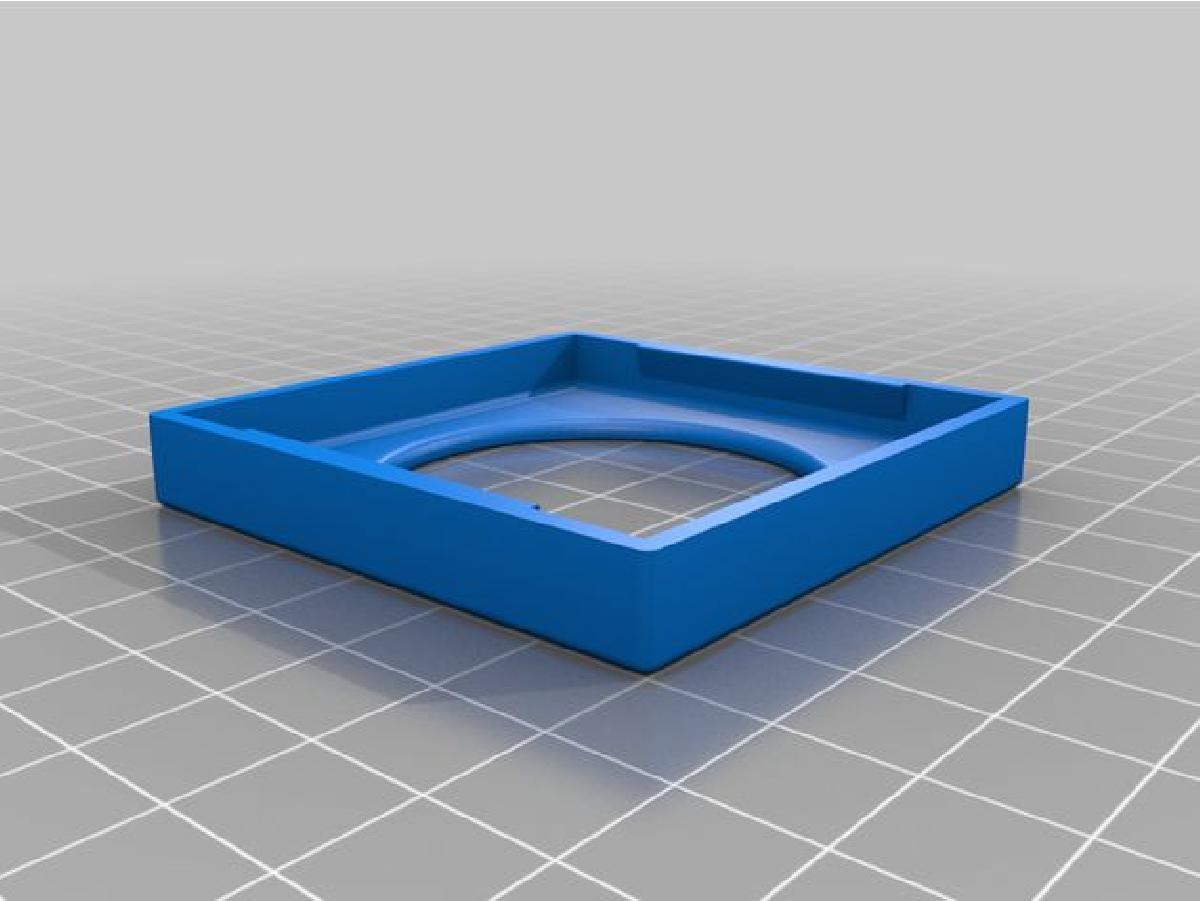 Moldura de tomada simples para Berker integro Flow.