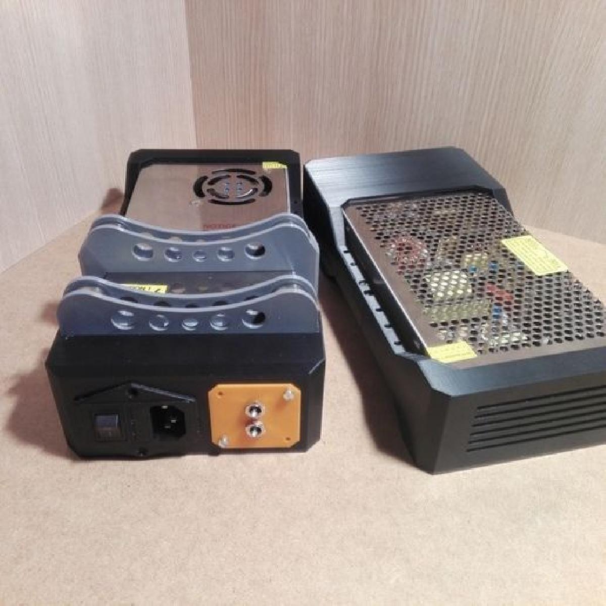 Capa de fonte de alimentacao modular PSU, com complementos, xt60, dc 12v, iec, tush, raspberry, ender2.