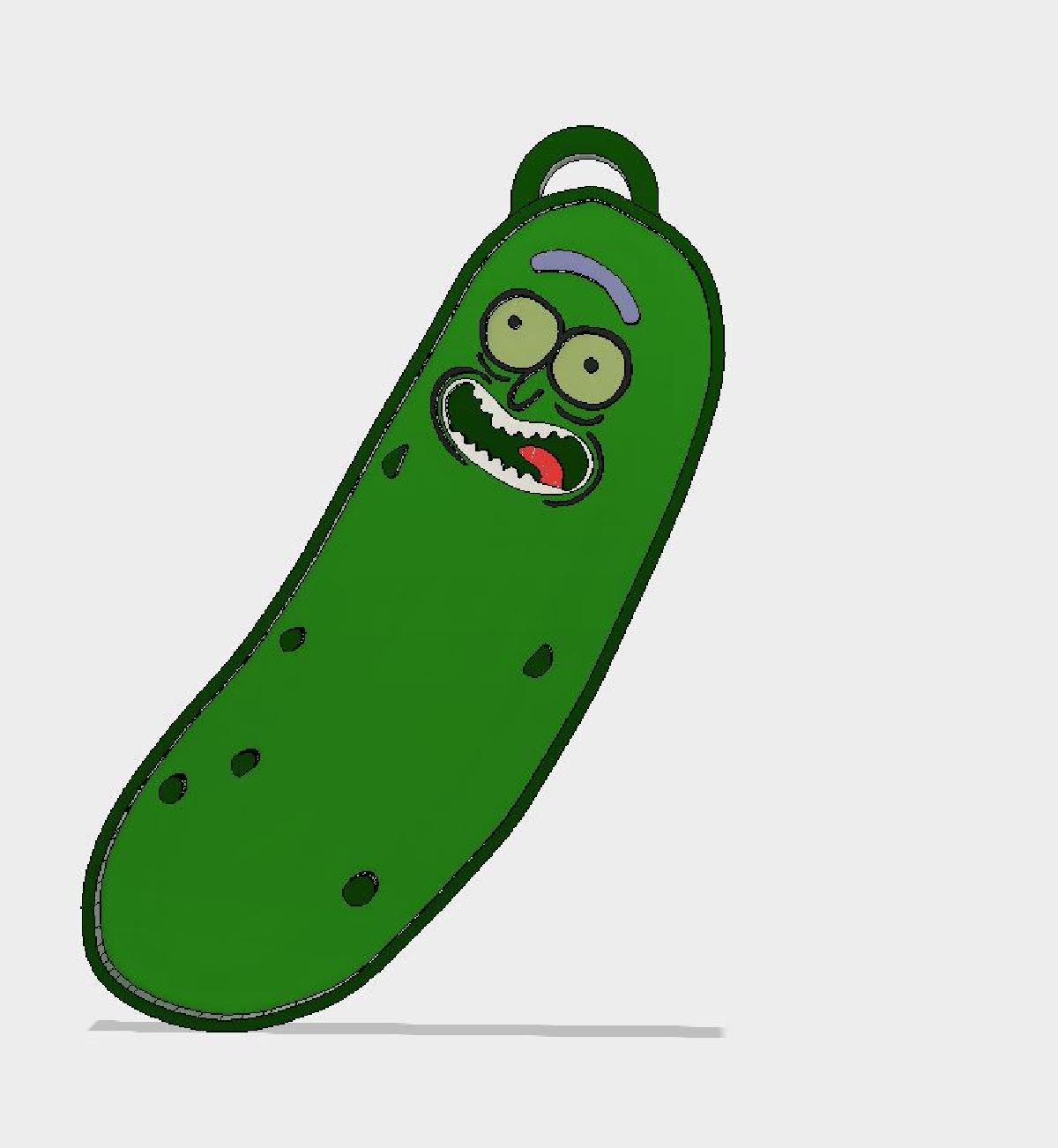 Chaveiro Pickle Rick Rick and Morty
