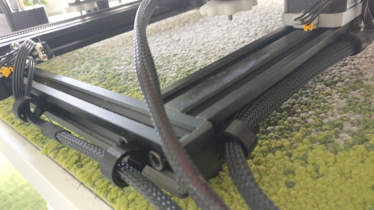 Clipe de fio para perfil 20x20