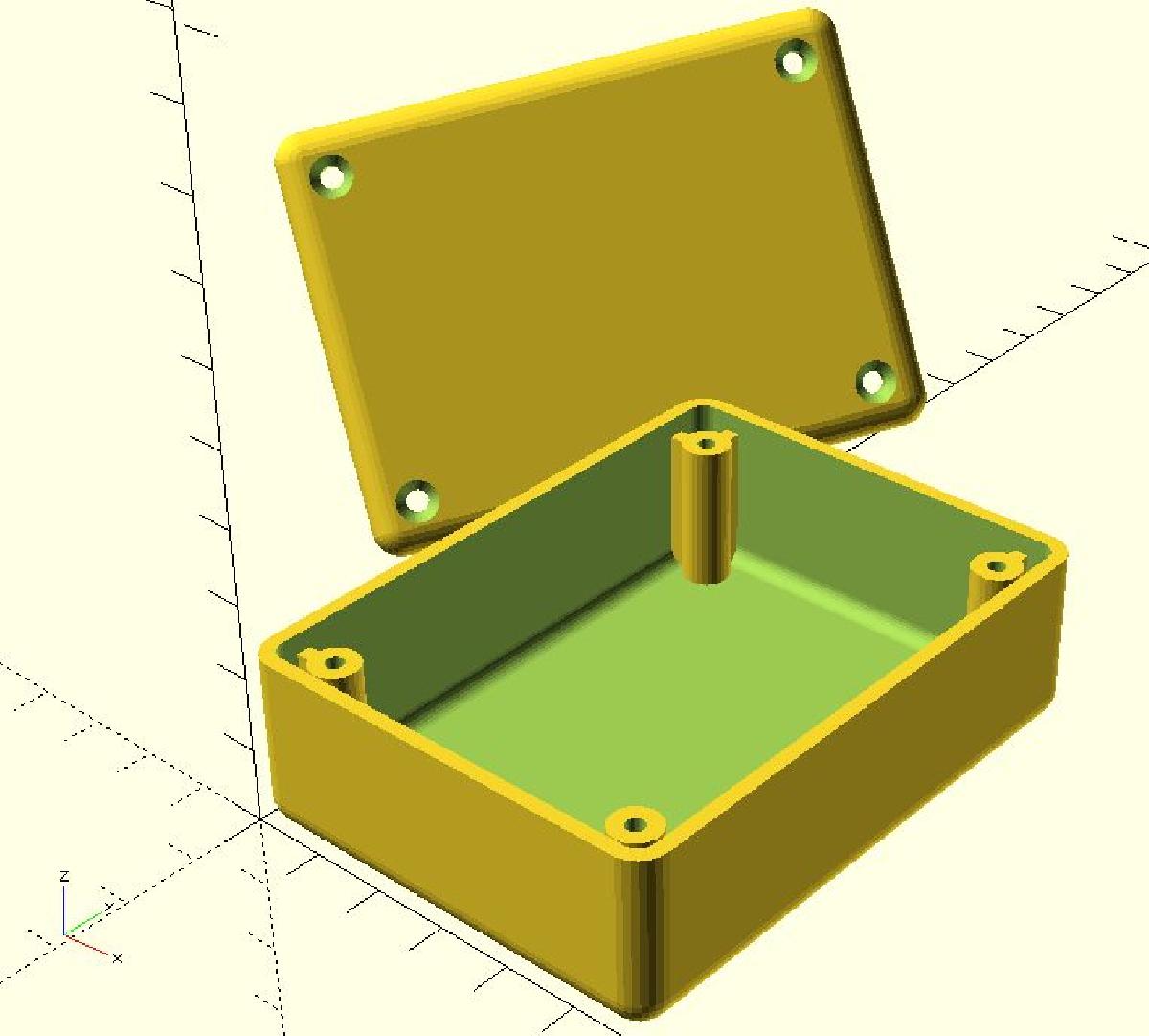 Varias caixas para prototipagem