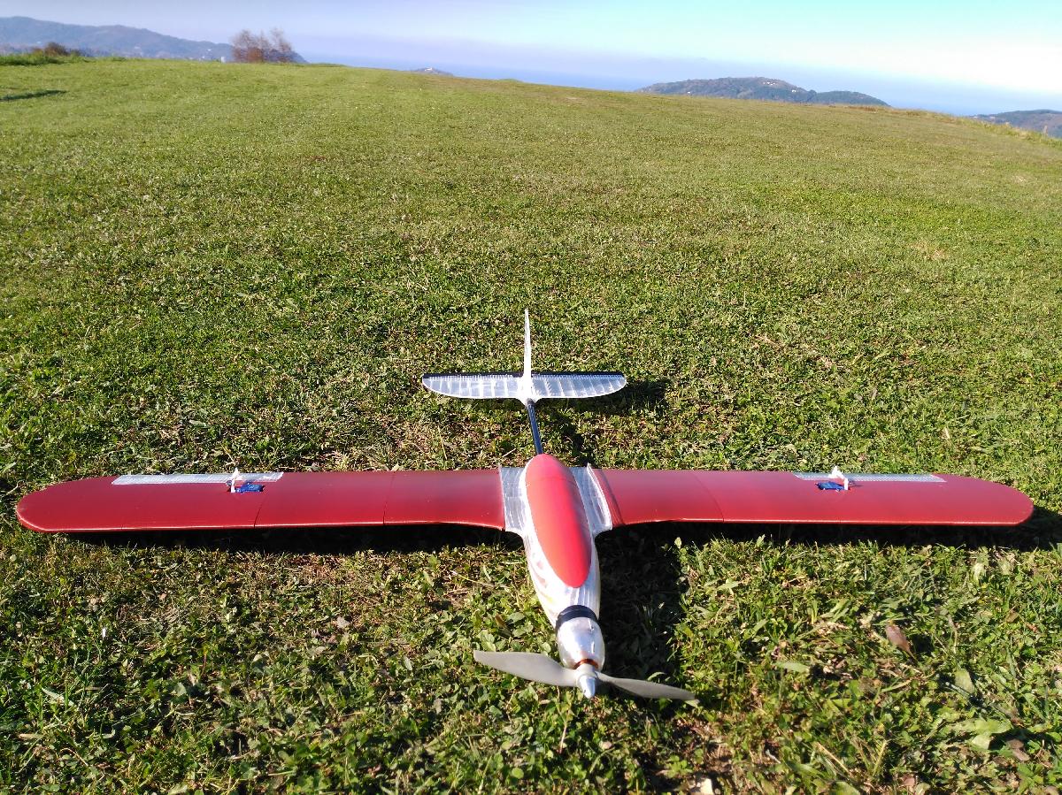 "evolucao" kit de conversao de treinador aviao impresso em 3D