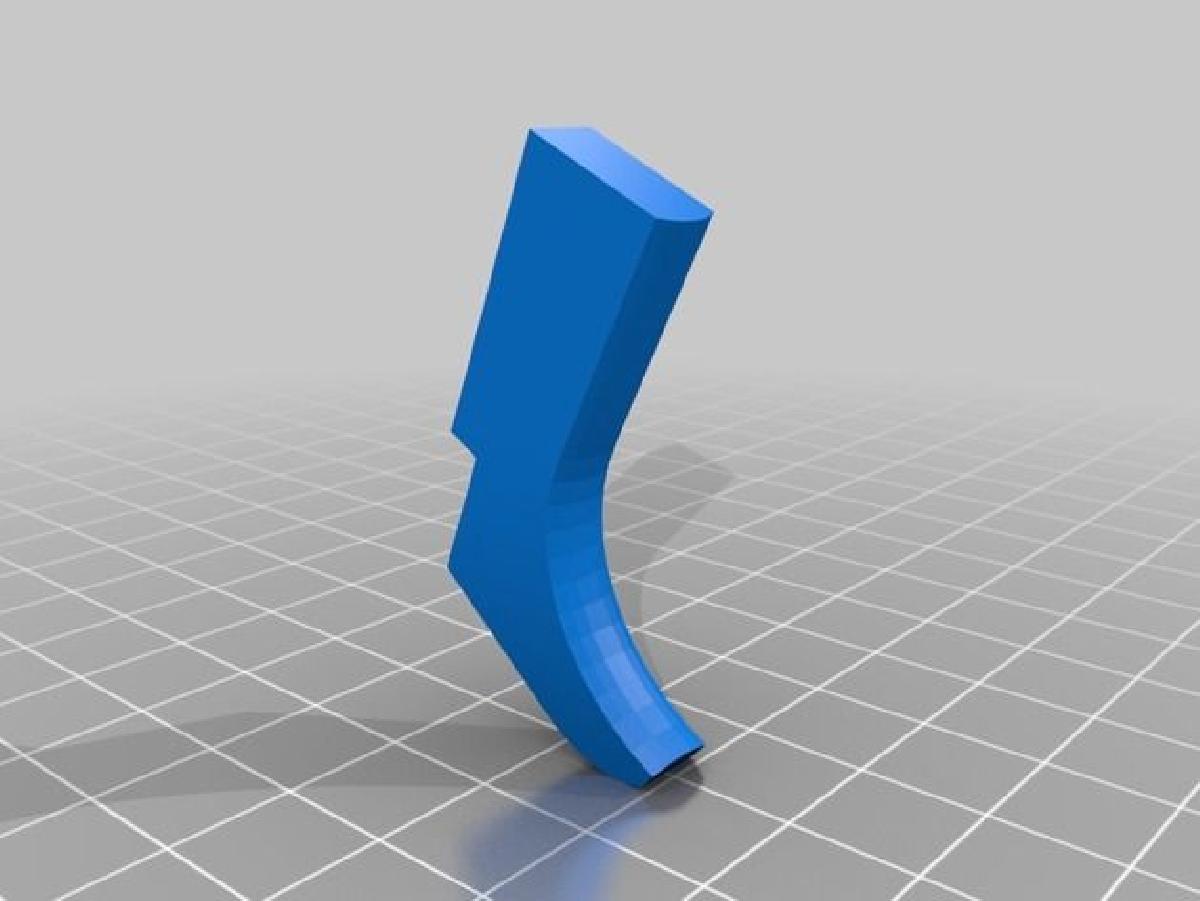 Punho do Blaster SMG E 11 com ranhuras TAMANHO CORRETO