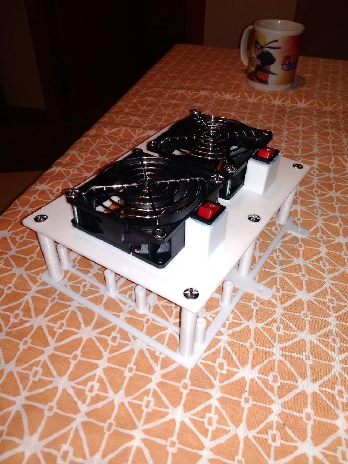 CAIXA DA PLACA MAE ANET A8 (E 2 MOSFETS)