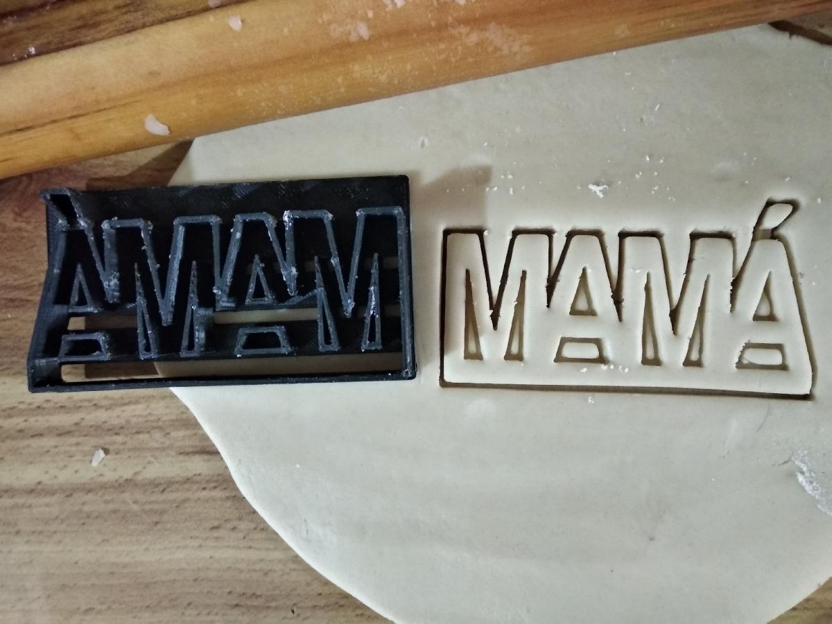 Cortador de biscoitos Mama, 10cm