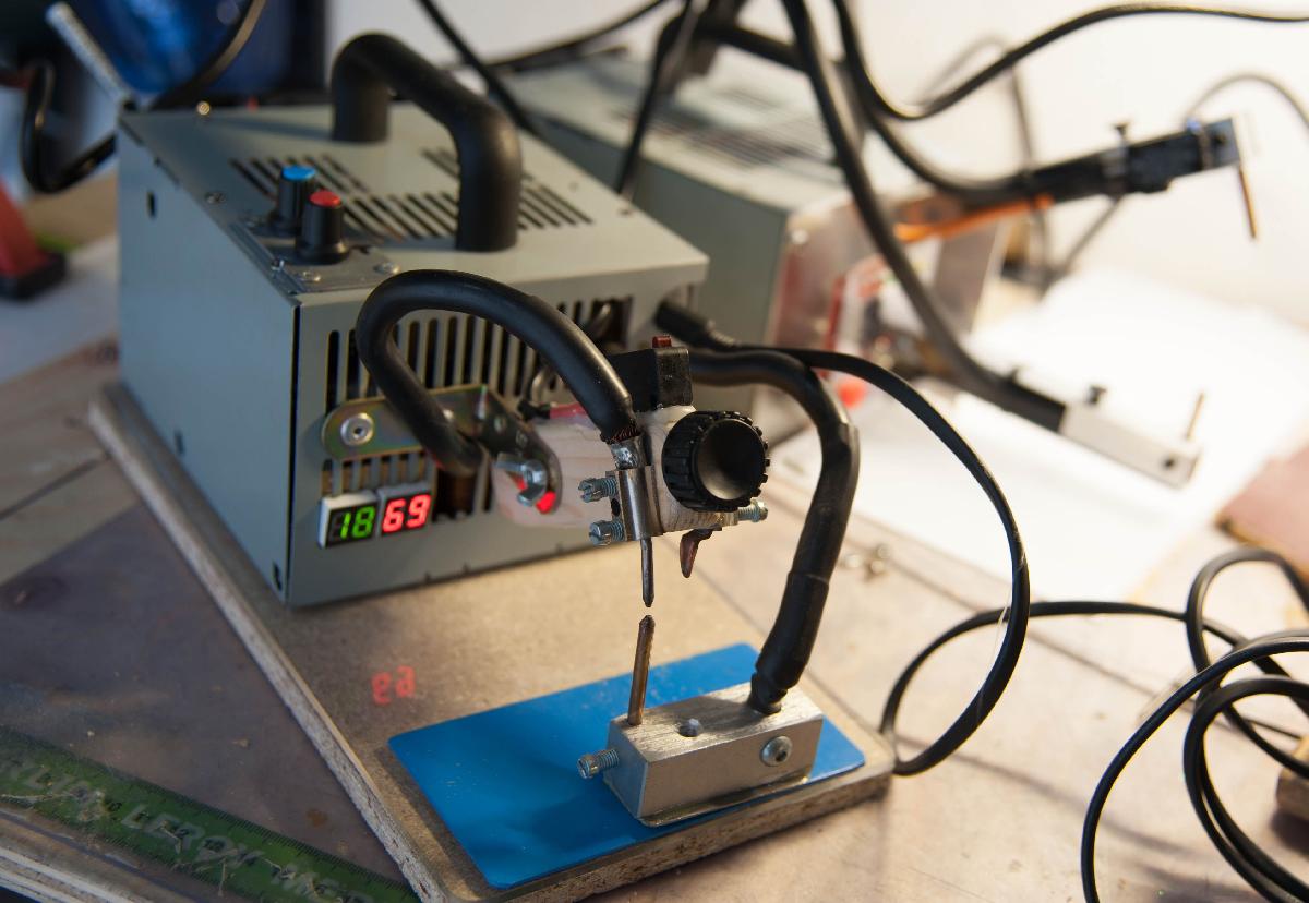 Soldadora por pontos