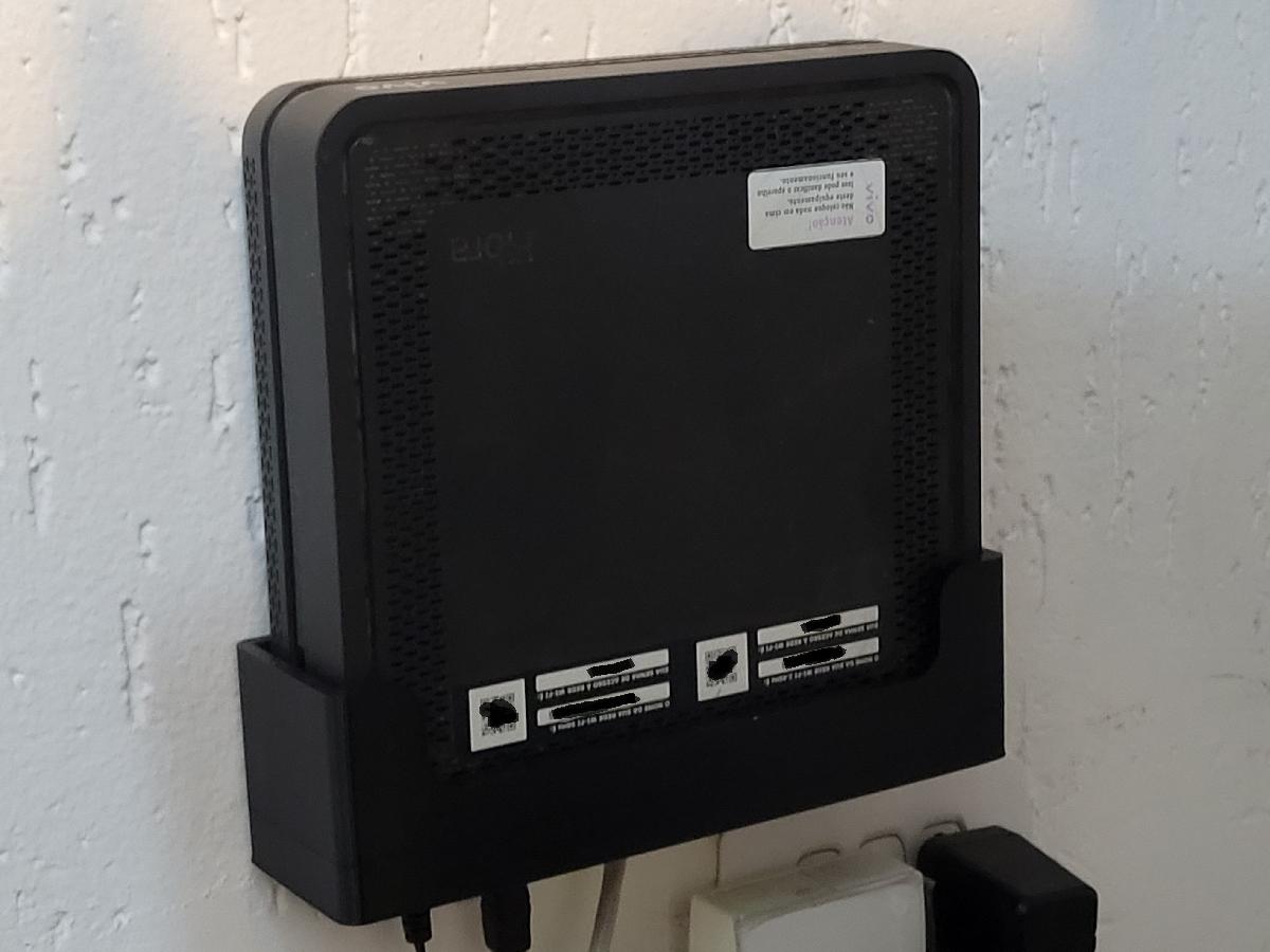 Suporte Modem Vivo Ajustado