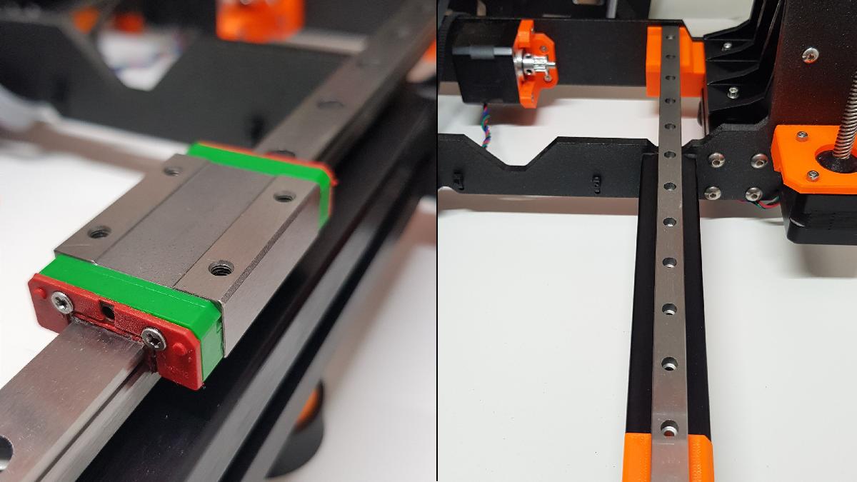 Atualizacao do Guia Linear do Eixo Y da Prusa MK3 / MK3S