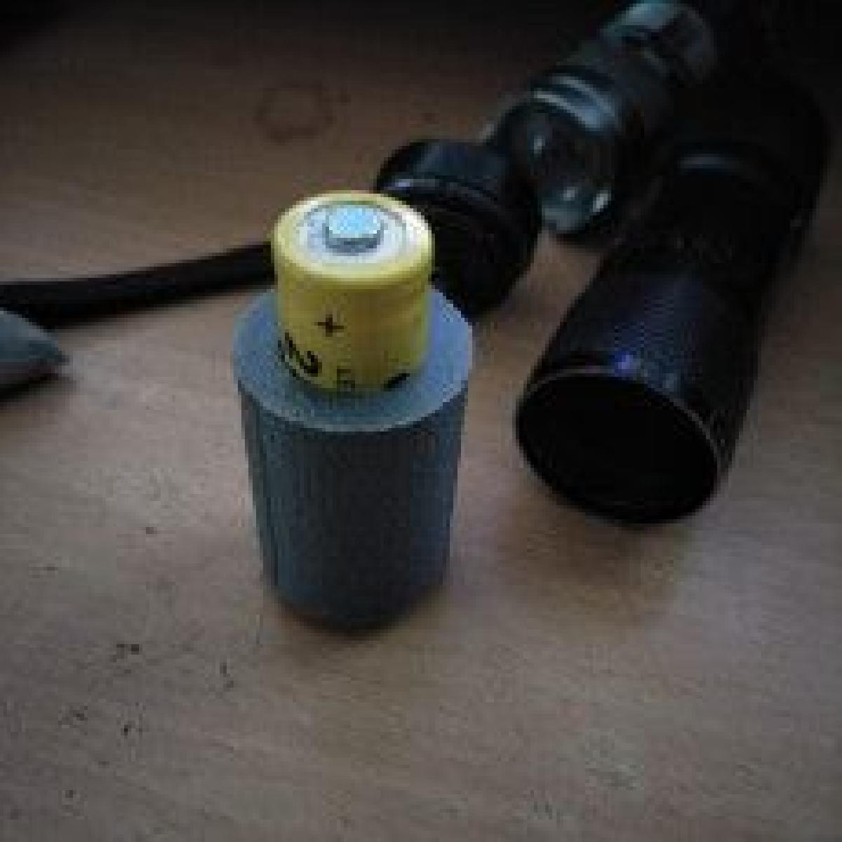 Espacador de bateria AAA 3 pecas para espacador 14500