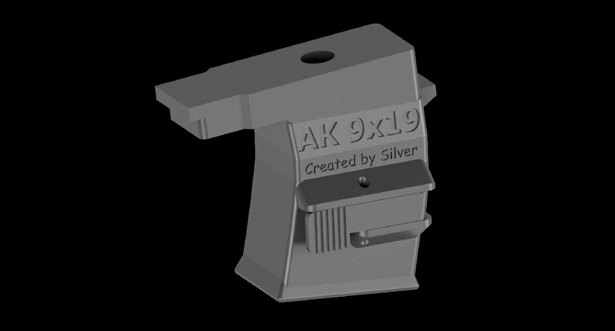 Adaptador de magazine de Airsoft MP5 para AK