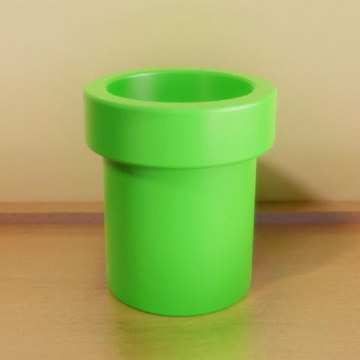 Super Mario Bros Cano do Vaso: Suporte para Lapis do Mario e Plantador Download Gratis