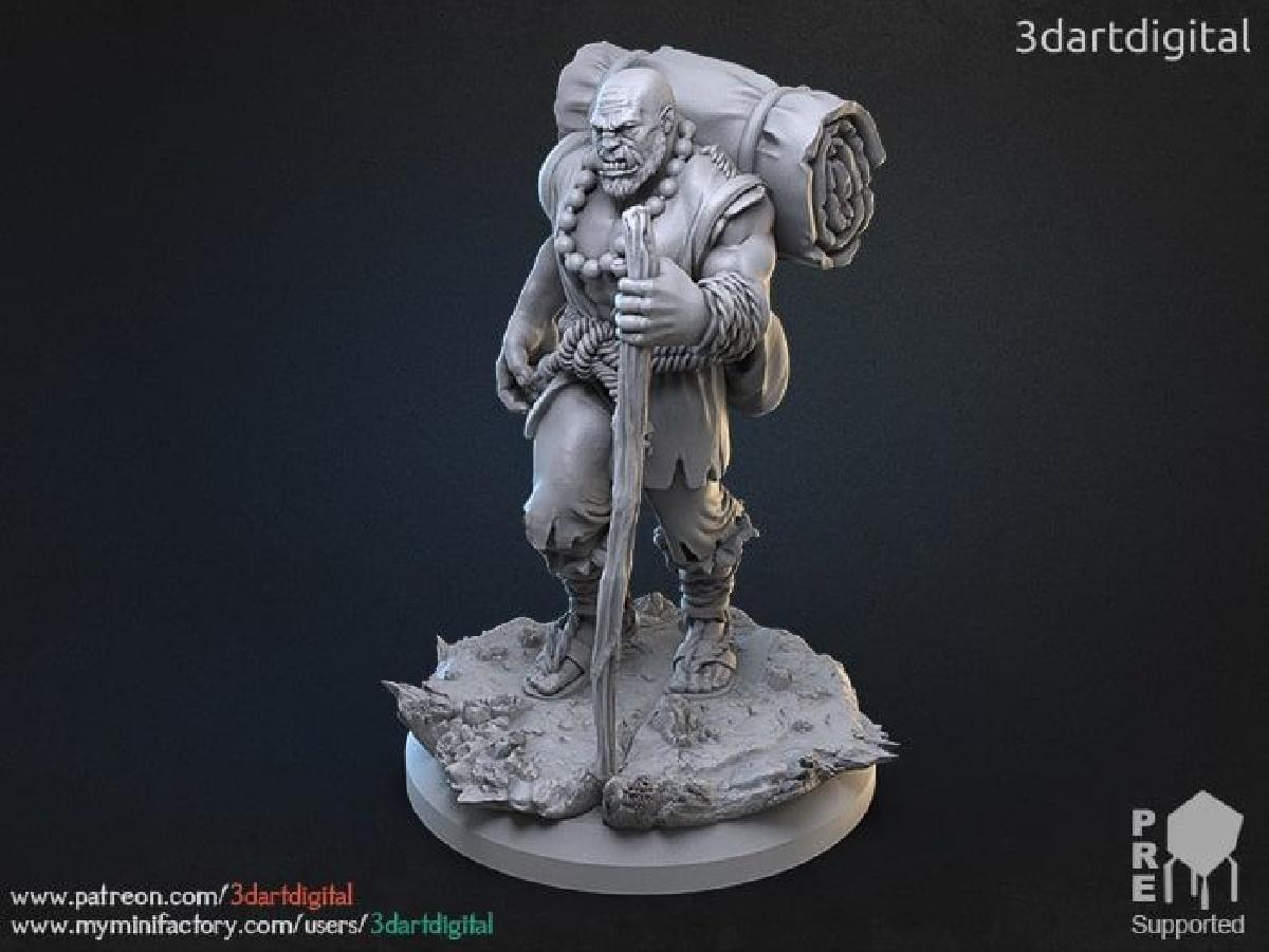 3dartdigital Patreon "Gorntak" Amostra, STL Grátis