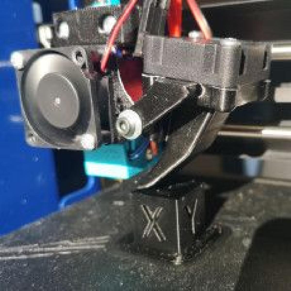 E3D v6 montagem e duto de deslocamento zero para monoprice mini / Primacreator p120