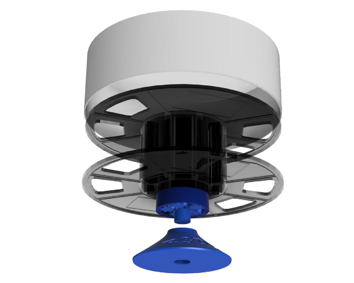 Plataforma rotativa do carretel de filamento R3DY