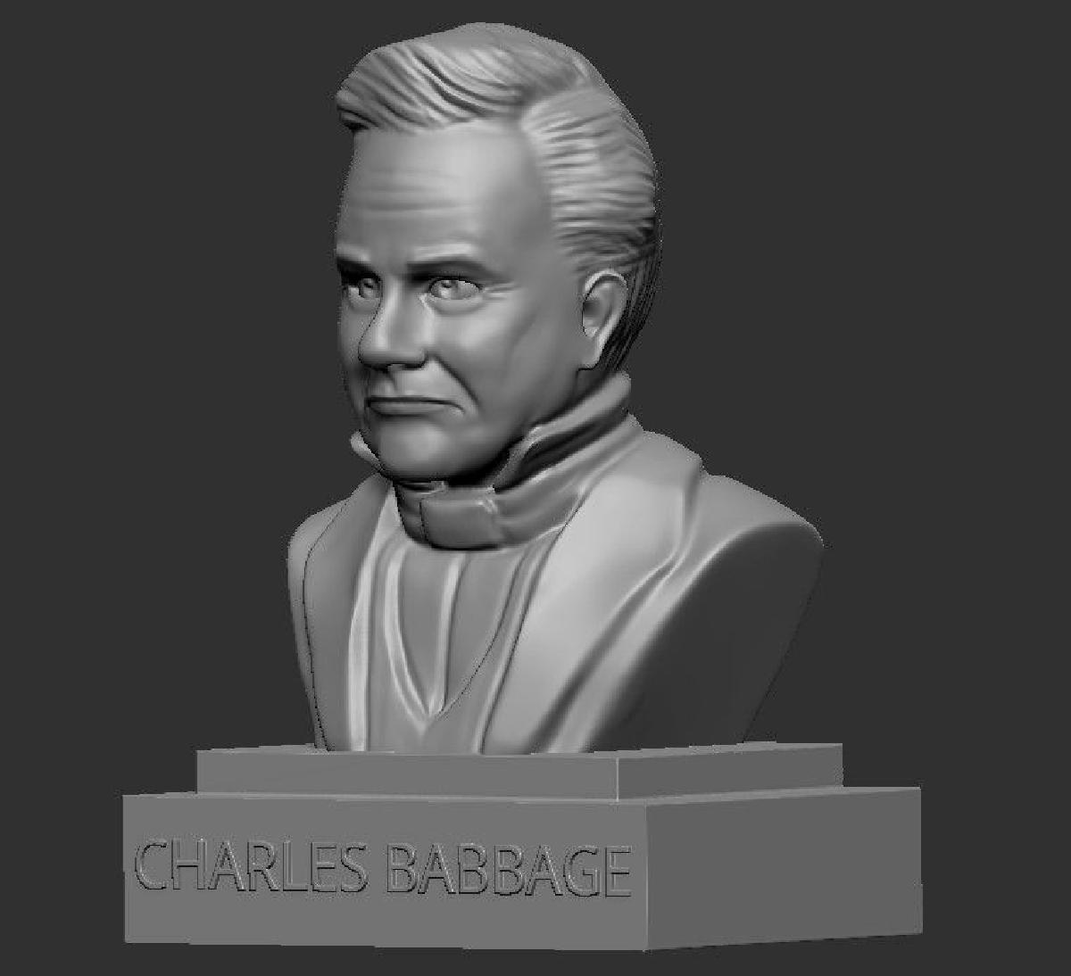 Busto de Charles Babbage