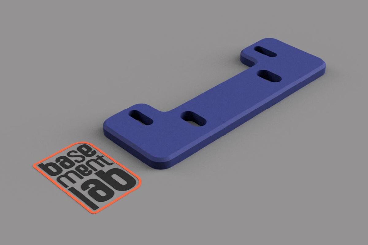 Suporte universal de fonte de alimentacao para perfil de aluminio 2020 Mod.A   Suporte de fixacao de fonte de PC para perfis de aluminio 2020 Mod.A