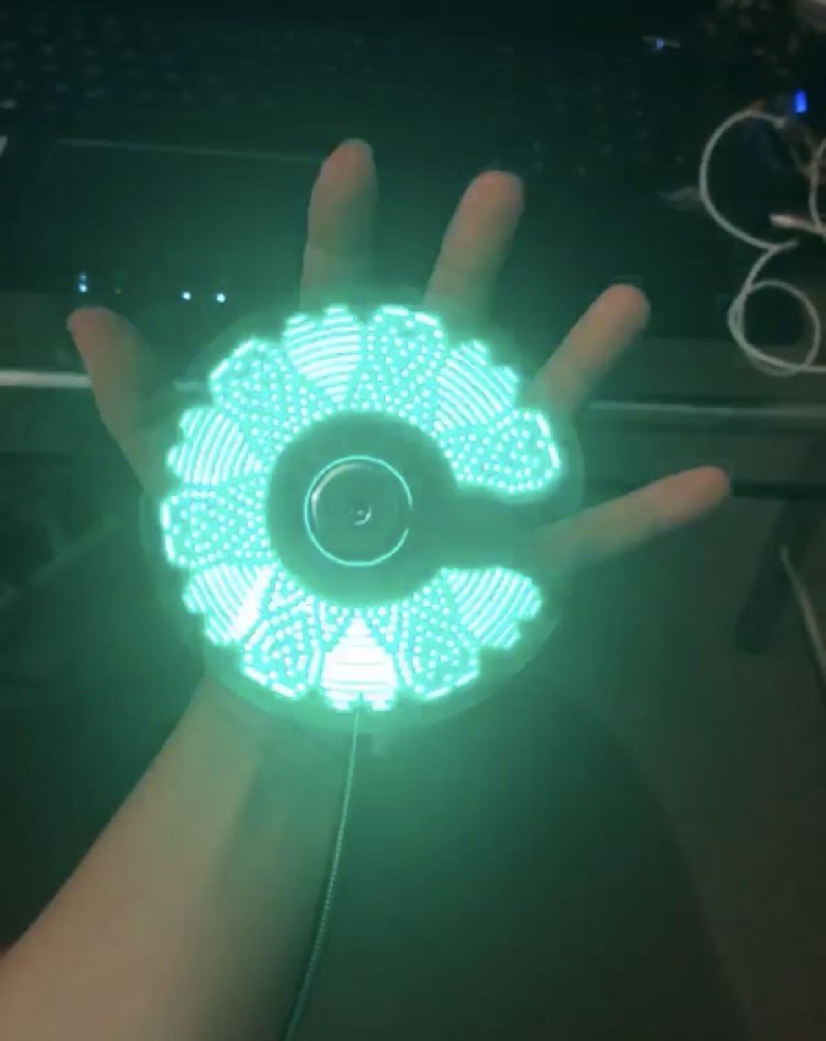 Suportes de ventilador LED para cosplay do Doutor Estranho