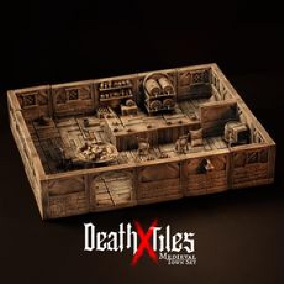 Death x Tiles   Conjunto Completo de Cidade (Sem Suporte)