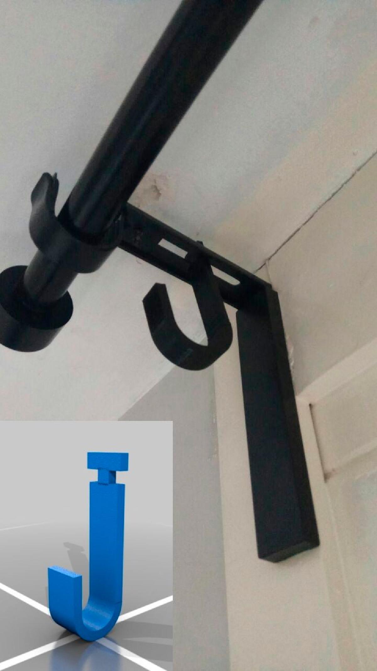 Suporte de cortina extra/secundario IKEA BETYDLIG