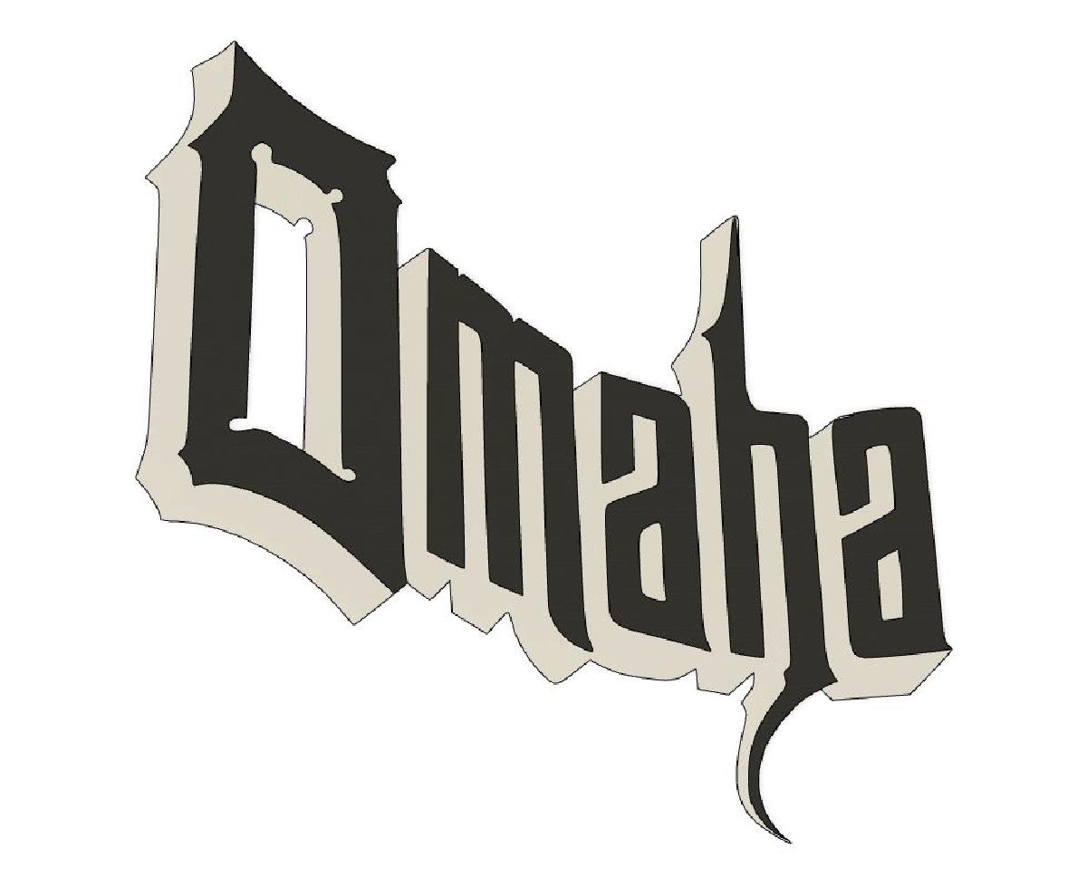 Placa de Omaha do Centro da Cidade
