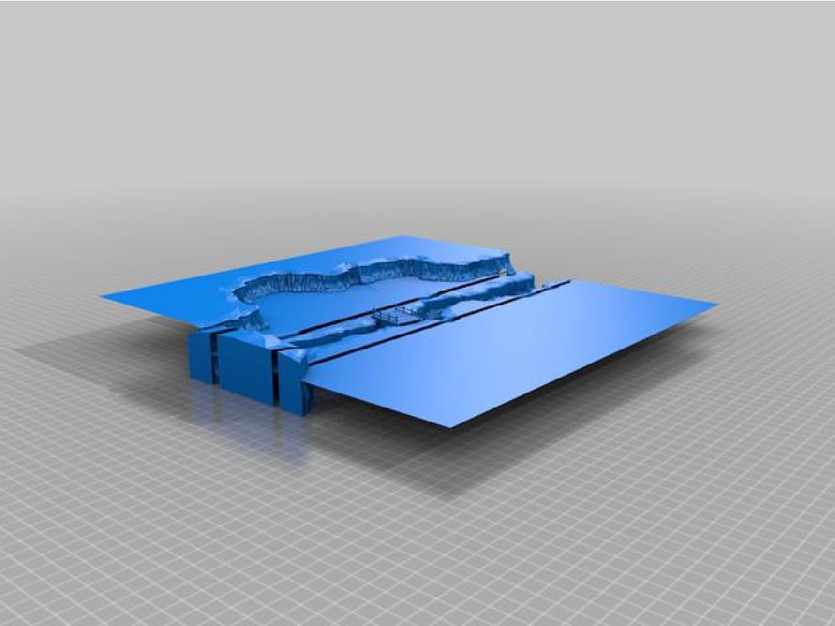 diorama de pastagem   terreno   tralha