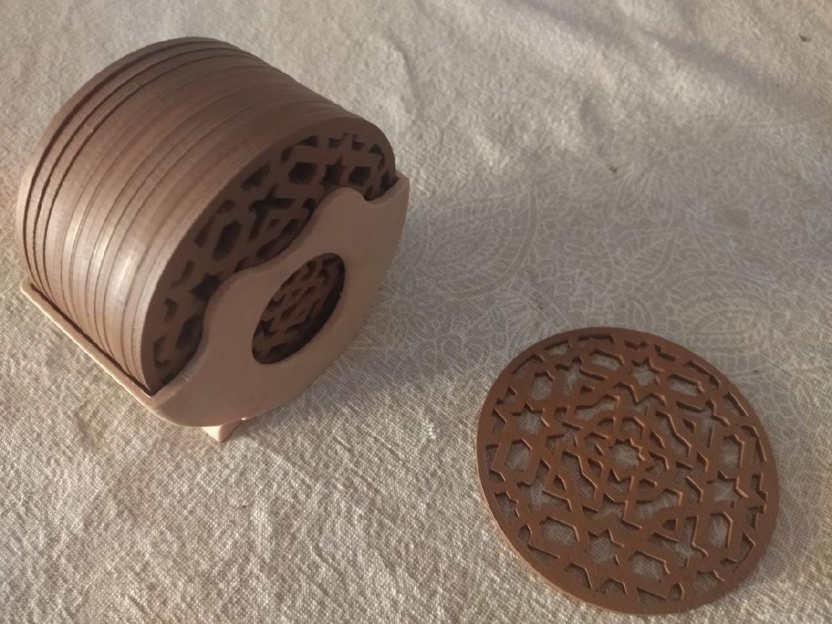 Posa vasos / descanso para copos