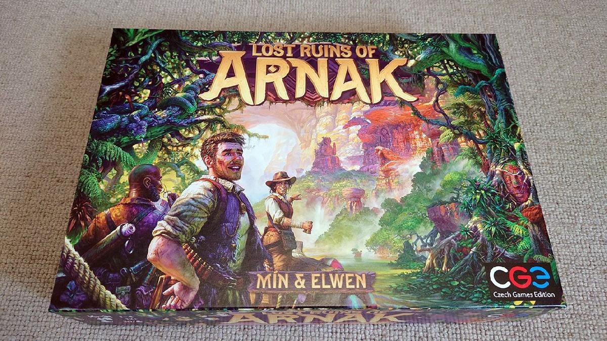 Ruinas Perdidas de Arnak + Lideres + Inserto da Campanha Solo