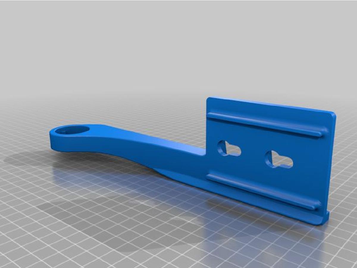 suporte para rolo e tela lateral Ender 3 V3 SE