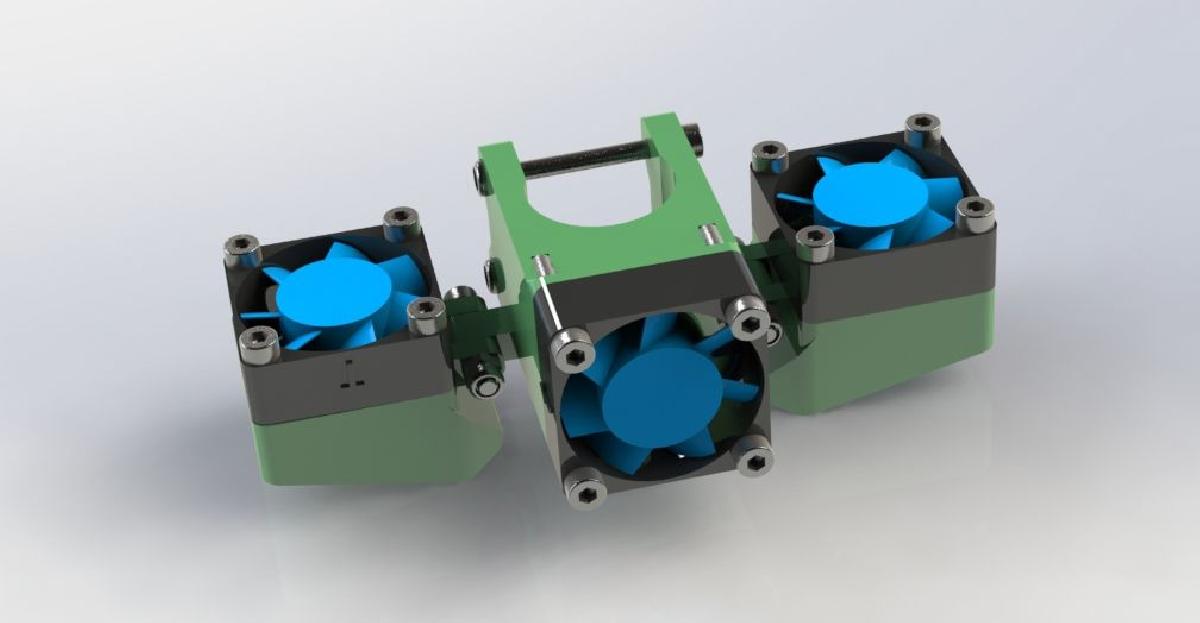 Duto de ventilador universal E3DV6