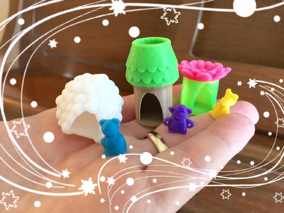 Criaturinhas: Rato, Macaco, Urso