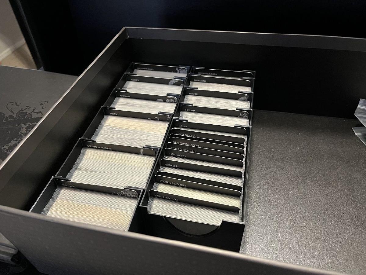 Caixas de Cartas do Deck Principal de Kingdom Death Monster (Para Com Protecao)