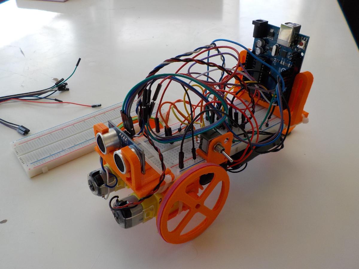 Kit de robo para protoboard