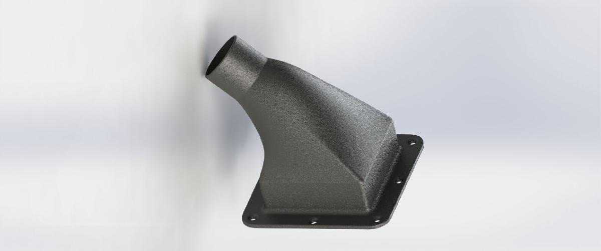 Exaustao com ventilador de 80mm