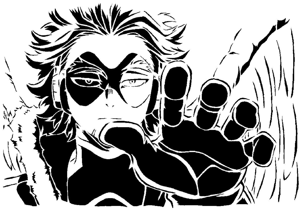 Keigo Takami estencil 2